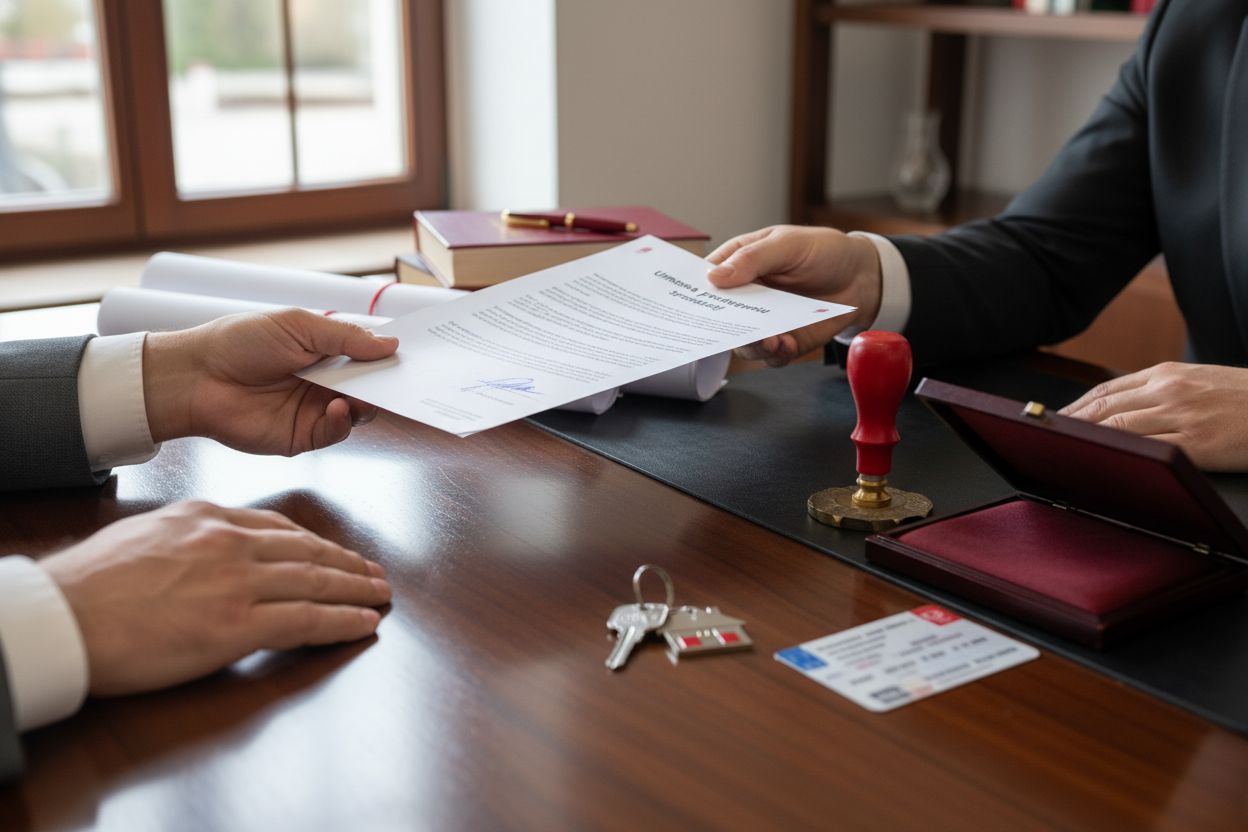 podpisanie umowy, notariusz nieruchomości