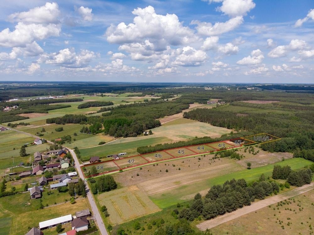 7 Działek o pow. około 1.600 m2 |  Józefów Stary  |  pow. radomszczański - zdjęcie