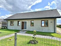 Elewacja domu z ogrodem - Dom na sprzedaz Dziadowa Kloda | CI OD NIERUCHOMOSCI
