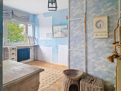 Jasna sypialnia z meblami - Mieszkanie na sprzedaz Lodz Gorna | CI OD NIERUCHOMOSCI