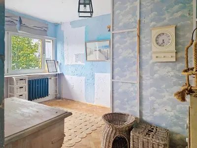 Jasna sypialnia z meblami - Mieszkanie na sprzedaz Lodz Gorna | CI OD NIERUCHOMOSCI